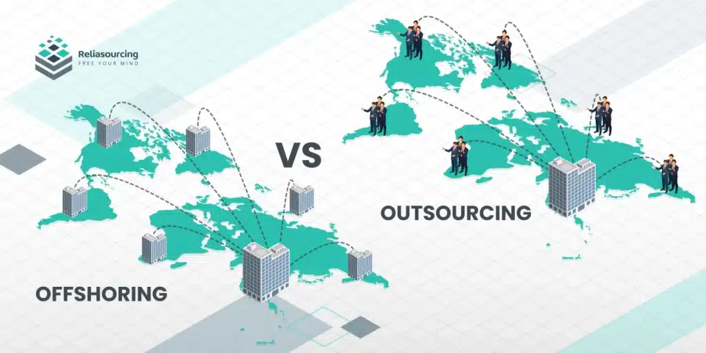 Offshoring vs Outsourcing