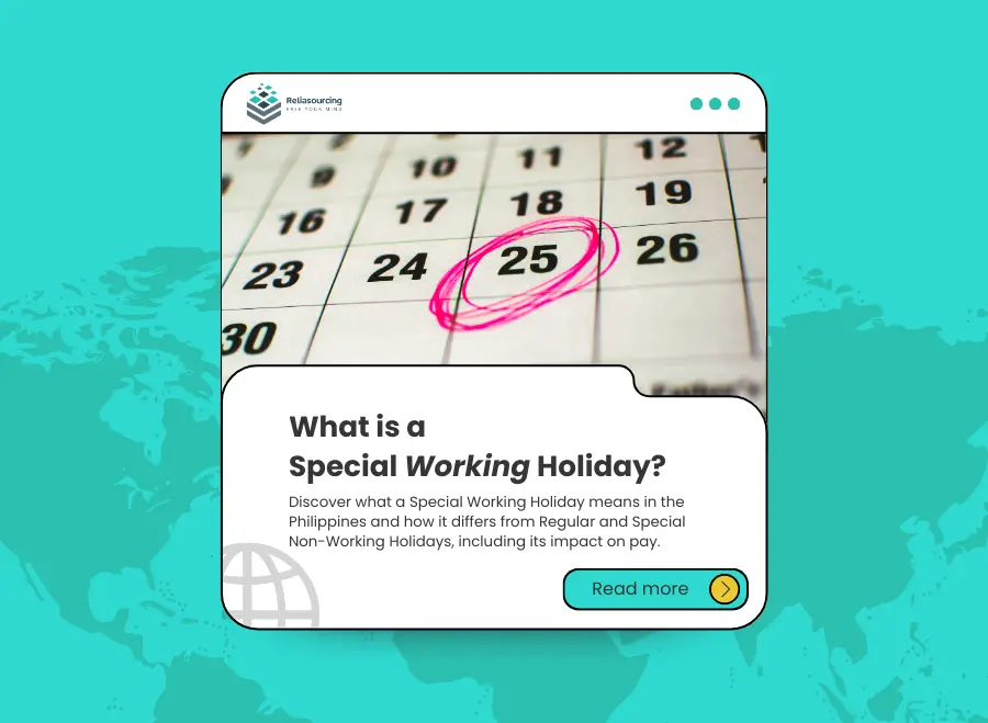 What is a Special Working Holiday?