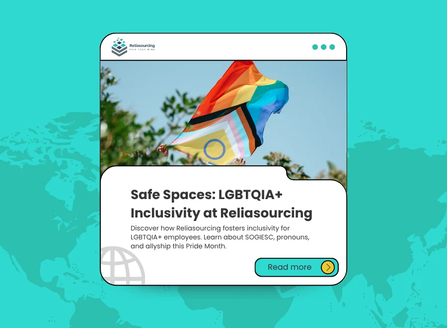 Pride, Progress, Community: Building an LGBTQIA+ Inclusive Workplace at Reliasourcing