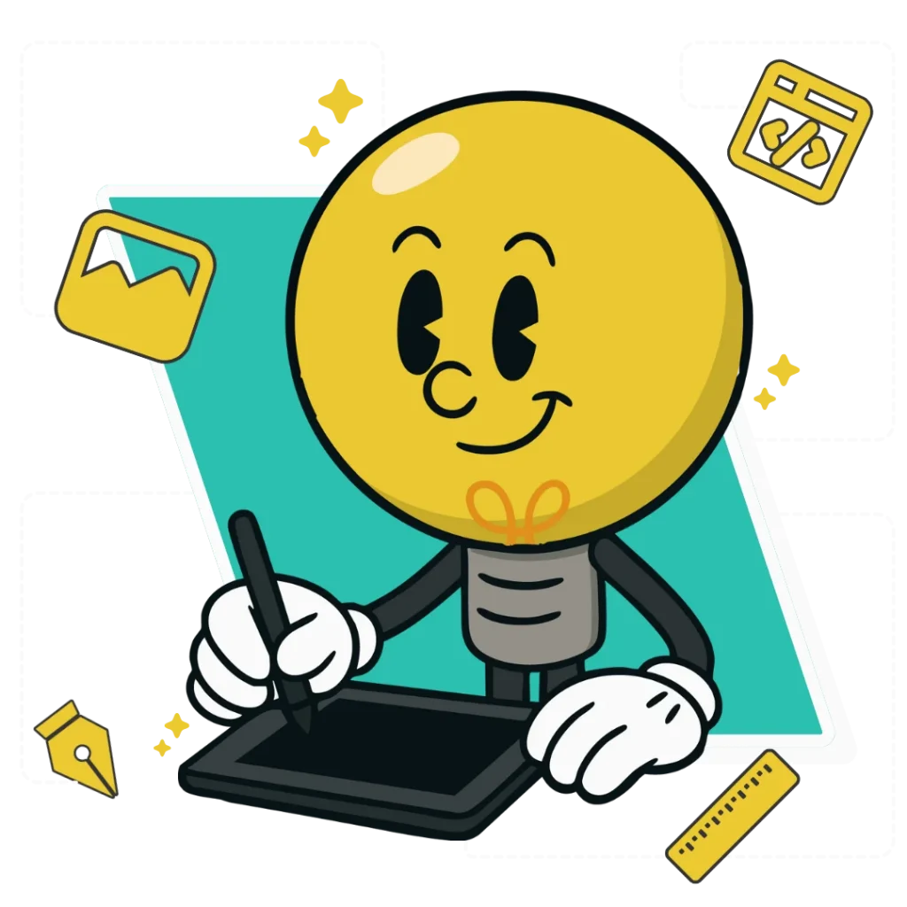 Bob the light bulb creatives